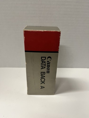 Canon data back - data, ottimo+++