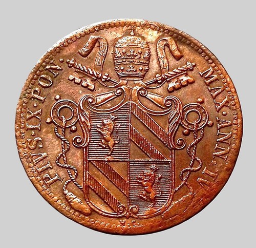Papal states pius baiocco - papal,