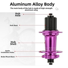 Mozzo Posteriore 135mm per Per