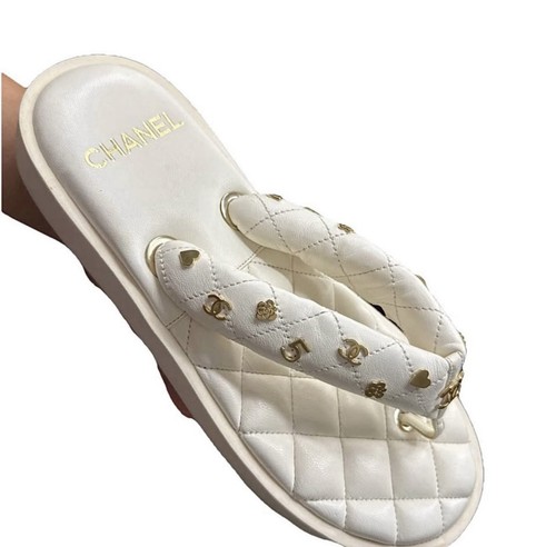 Sandali chanel bianchi - chanel,