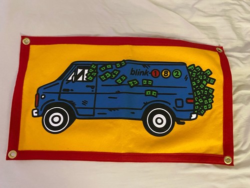 Blink 182 oxford pennant - oxford, rock