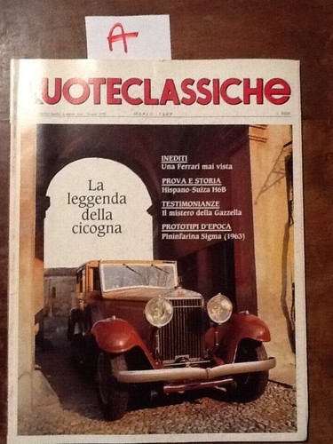 Ruoteclassiche marzo 1989 - ruoteclassiche,