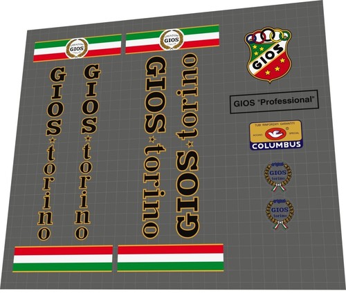 Set decalcomanie telaio - set,