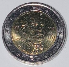 Giovanni Pascoli italia 2 euro