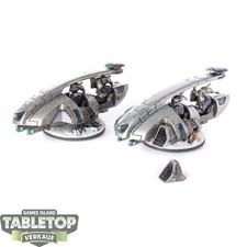 Tau Empire - 2x Tau Pathfinder Tetras - dipinto