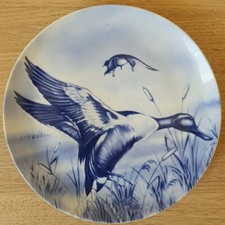 Piatto decori uccelli in