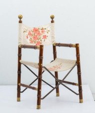 Poltrona chair da regista modello “Safari”, Produzione Italiana 1960.,