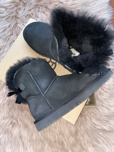 Ugg nere con - ugg, fiocco