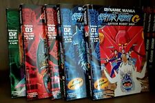 Lotto MANGA DYMANIC GETTER ROBOT, JEEG N. 5 VOLUMI Rari No Goldrake Mazinga