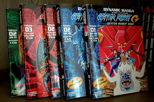 Lotto manga dymanic getter - manga,