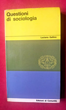 QUESTIONI DI SOCIOLOGIA -