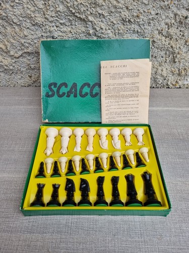 Gioco scacchi vintage solo - gioco,