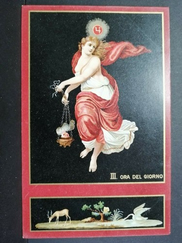 Cartolina serie ore del - serie,
