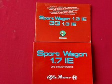 ALFA ROMEO SPORT WAGON 1.7 IE 1.3 IE 33 1.3 IE