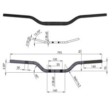 MANUBRIO RINFORZATO d.28,6 mm