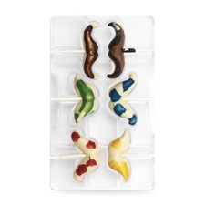 Stampi 6 cioccolatini Baffi di