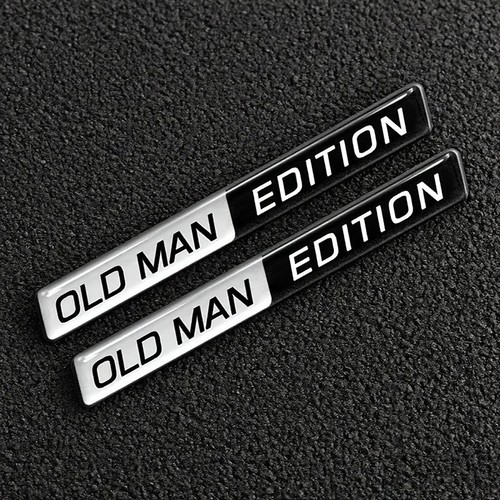 Old man edition - 3d, emblema