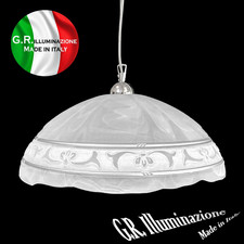 Lampadario moderno vetro