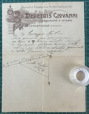 Rara Lettera Fabbrica Pompe