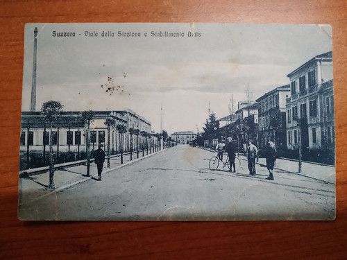 Cartolina suzzara viale della - viale,