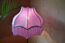 Lampshade scallop lavender