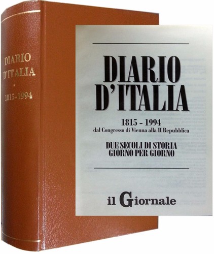 Diario italia 1815 - 1994, dal