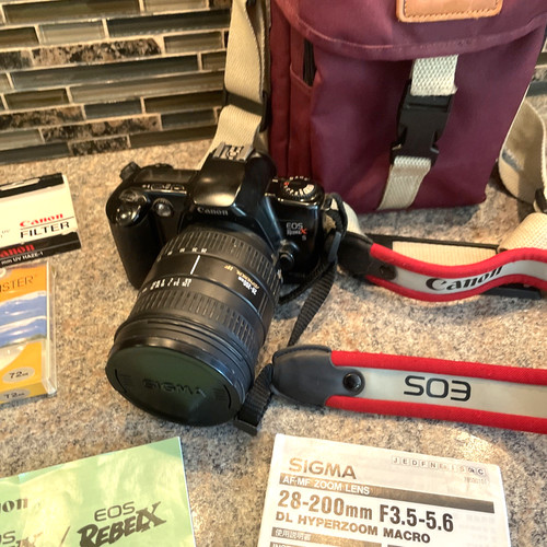 Canon rebel con - rebel, xs