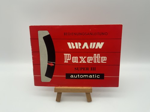 Braun paxette super iii - braun,