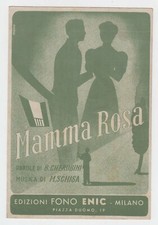 Spartito MAMMA ROSA Mario
