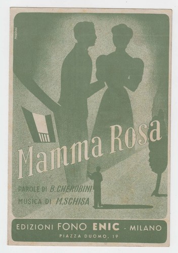 Spartito mamma rosa mario - mamma,