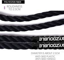 XYZDOUBLE Corda per Saltare Pesante Battle Rope Corda da Arrampicata Fitness Hea