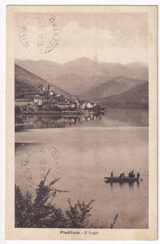 P04409 cartolina piediluco - p04409,
