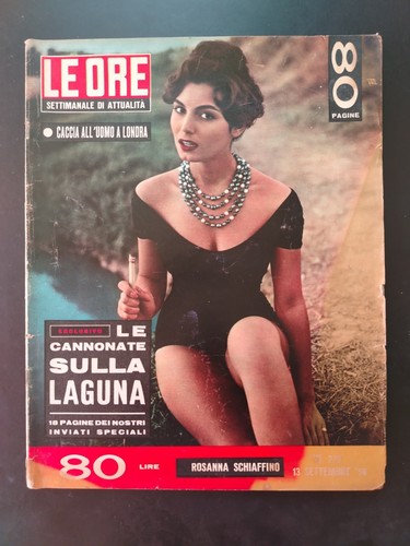 Ore 279 settembre 1958 - le, n