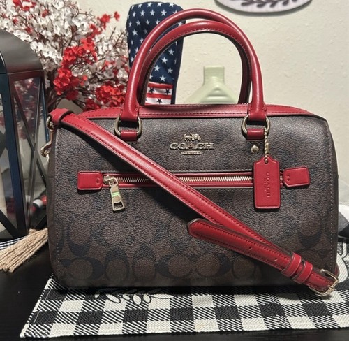 Borsa coach rowan tela - coach,