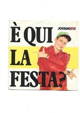 JOVANOTTI - DISCO 45 GIRI " E'