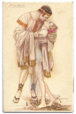 CARTOLINA ILLUSTRATORE ,MAUZAN