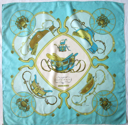 Hermès foulard springs - foulard,