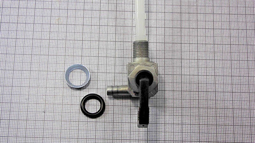 Rubinetto benzina m10x1 uscita - rubinetto,