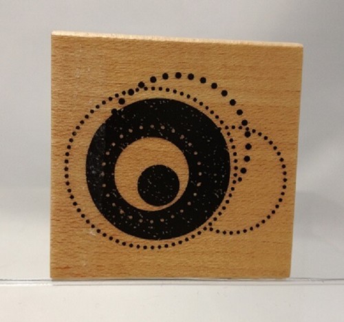 Timbro legno cerchi - legno,