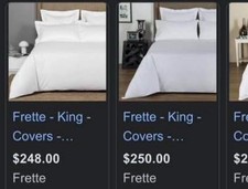 Brand New Frette 100% Cotton