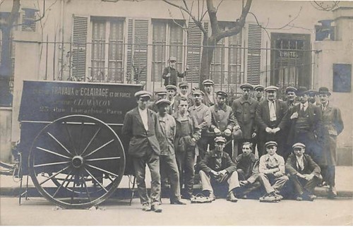 Carte photo paris xvii - paris,