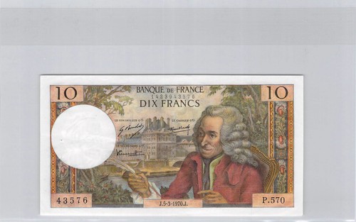 Francia franchi voltaire - 10,