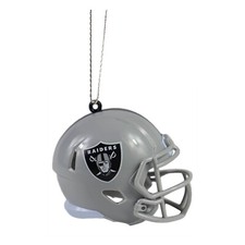 NFL Las Vegas Raiders Casco Palla per Albero di Natale Rimorchio Ornamento
