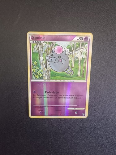 Carte pokémon spoink - pokémon, 77/102