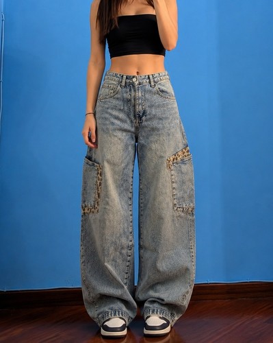 Jeans donna balloon baggy - jeans,