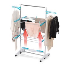 EASYmaxx Stendibiancheria Elettrico Ventilatore Torre Asciugatrice Stendino