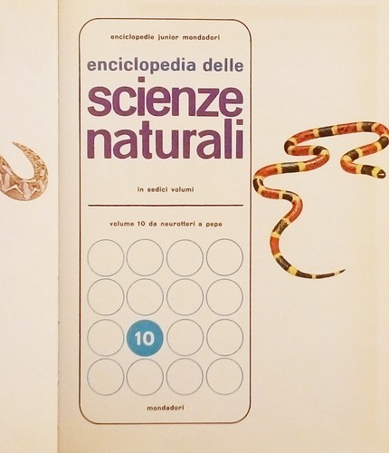 Enciclopedia delle scienze - enciclopedia,