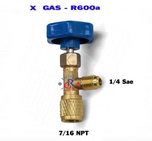 Rubinetto gas r600a r290 - r600a,