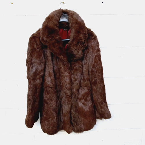 Cappotto giacca pelliccia - , di