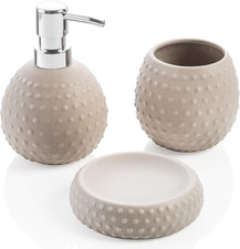 Set Portasapone Bagno 3 Pezzi